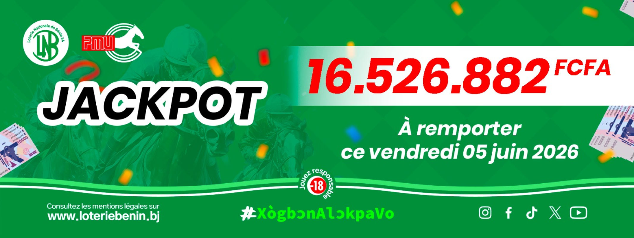 Jackpot du 05 juin 2026