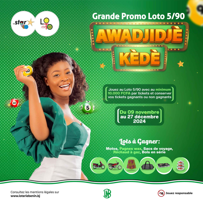 Grande promotion Loto AWADJIDJÊ-KÊDÊ