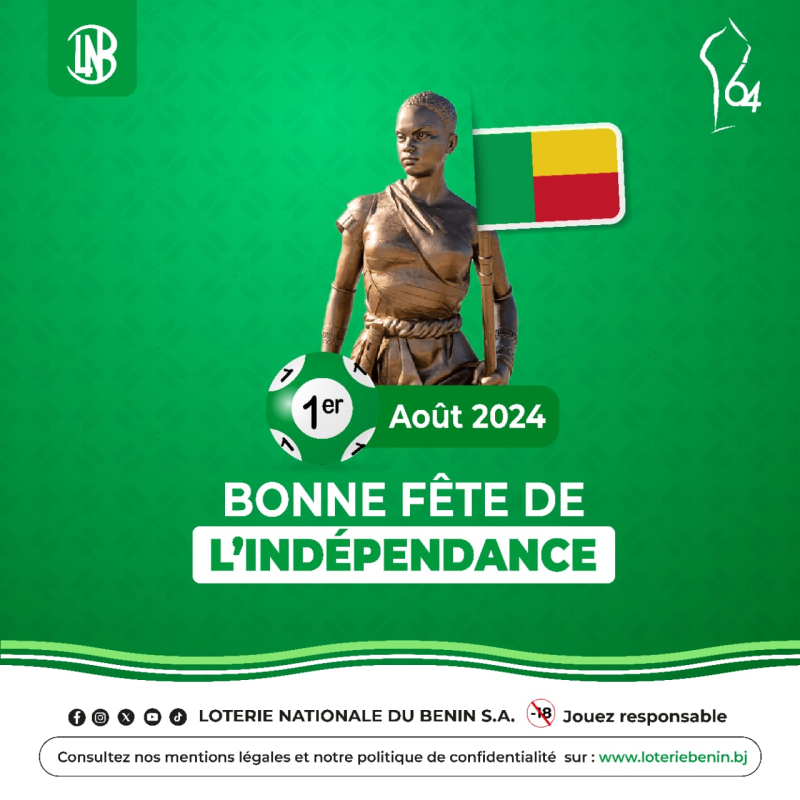 Bonne fête de l'indépendance